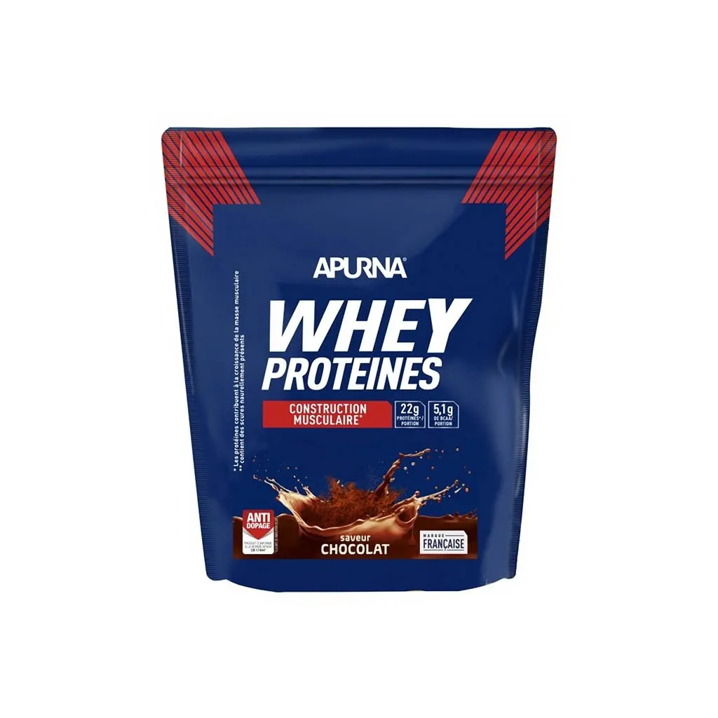 Apurna Unisex Bleu Whey Proteins Gout Chocolat