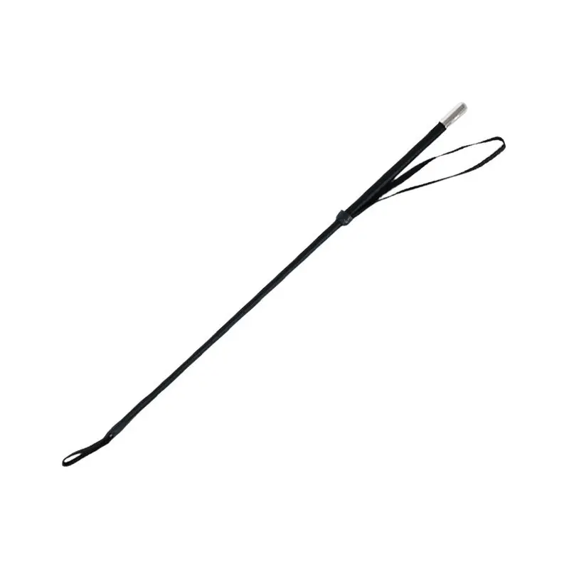 Whip & Go Noir Braided Riding Whip