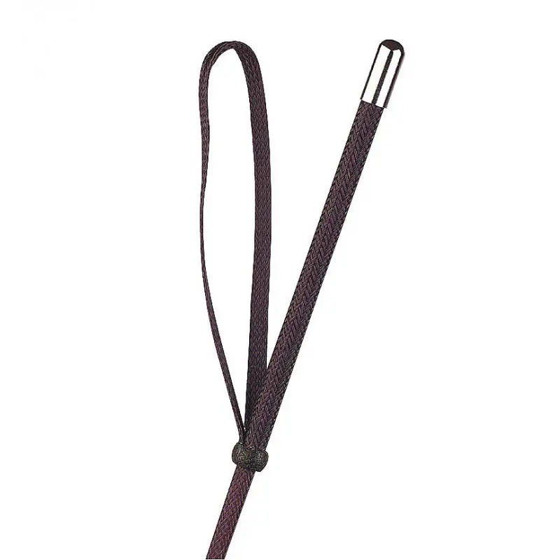 Whip & Go Marron Braided Riding Whip