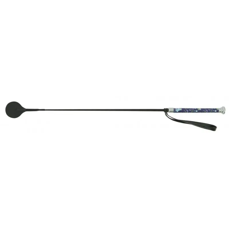 Whip & Go Bleu Riding Whip Soft Fantaisie