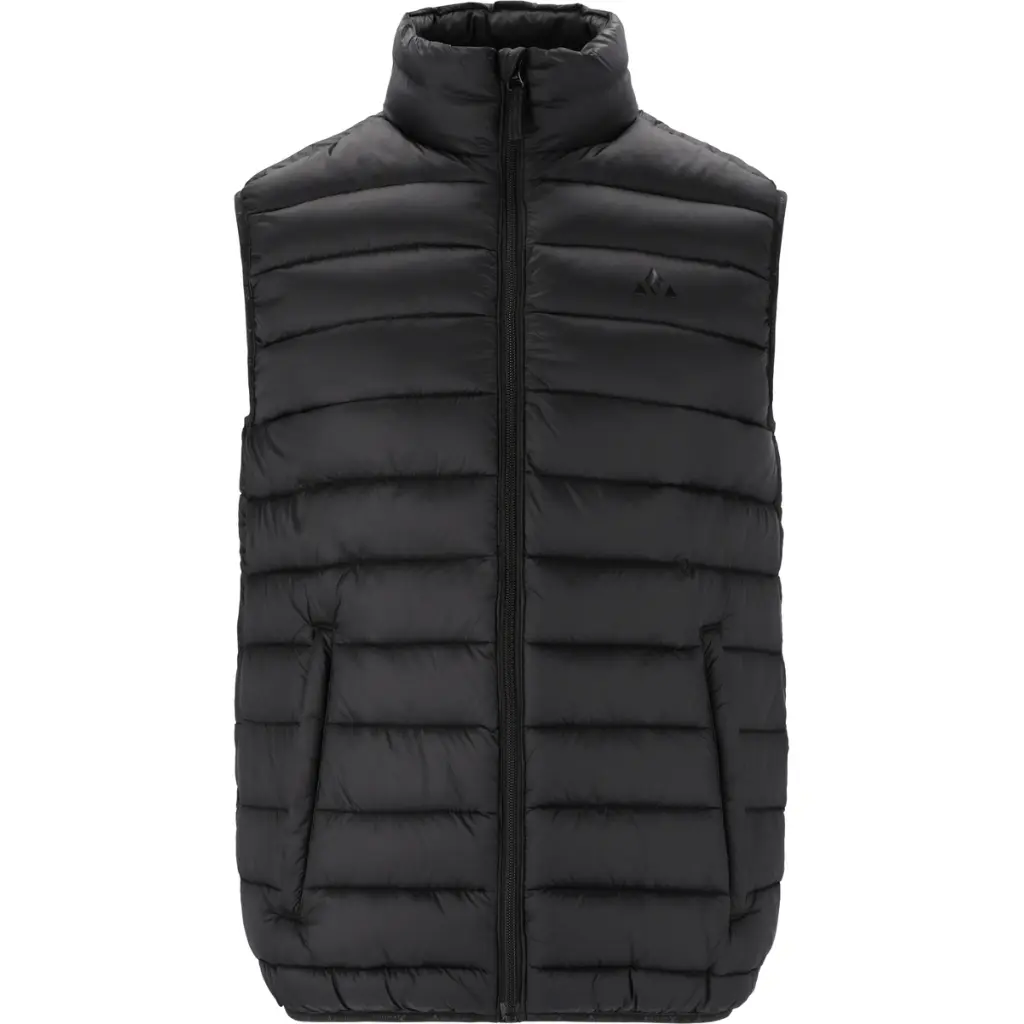 Whistler Men's Noir Sleeveless Down Jacket Arubi