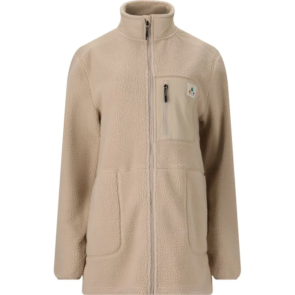 Lange Damenfleece Whistler Felis Teddy