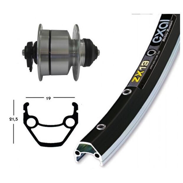 Velo Store - UK Rear wheel Wiener Winora Zx19 36Tr.Din.Dh3D72 Blo.Ra. | Extra 10% off with Subscription, Postage £16.79 to UK Fedex.