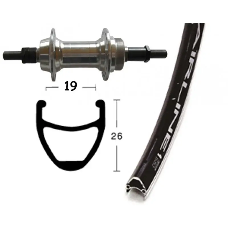 Winora Vuelta Airline 1 6-7s Hinterrad