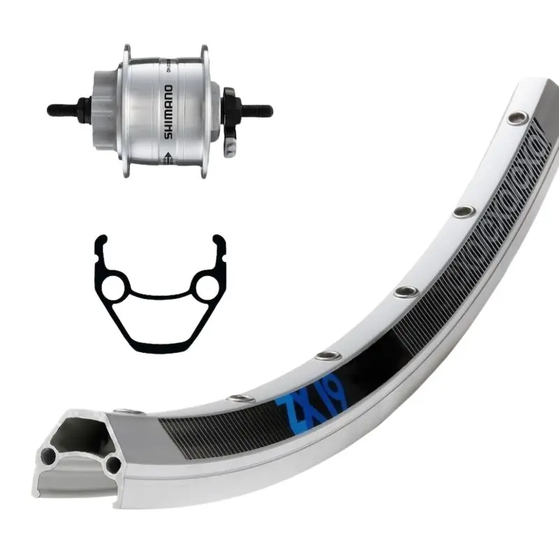 Velo Store - UK Rear bicycle wheel Wiener Winora ZX 19 36TR.DIS.6 VIS DIN.DH 3D72 | Extra 10% off with Subscription, Postage £16.79 to UK Fedex.