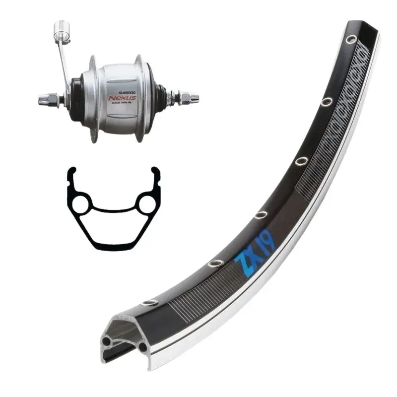 Velo Store - UK Rear wheel Wiener Wino.Exal XP19 36TR.Retrop.Nexus 135 8V | Extra 10% off with Subscription, Postage £16.79 to UK Fedex.