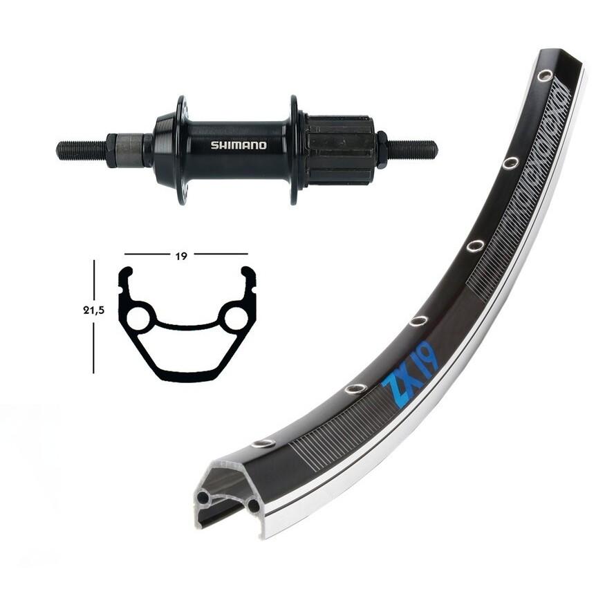 Winora Ty500 7s Exal Zx 19 Qr Hinterrad Winora Ty500 7s Exal Zx 19 Qr Hinterrad