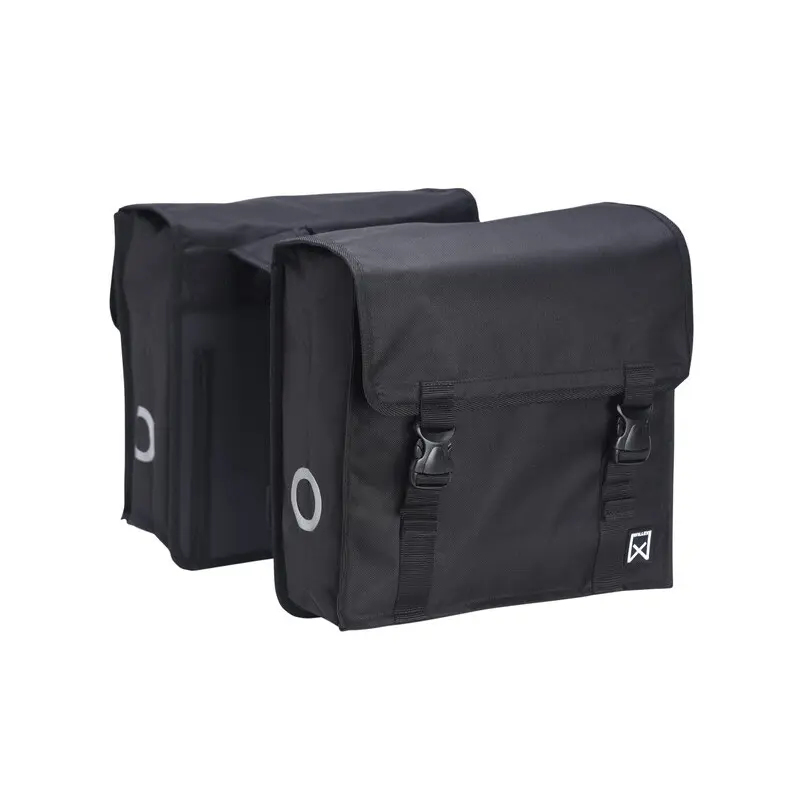 Velo Store - UK Double pannier bag Willex Shopper Basic XL | Extra 10% off with Subscription, Postage £16.79 to UK Fedex.