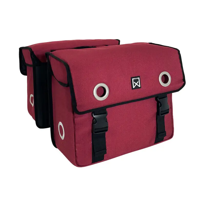 Velo Store - UK Double pannier bag Willex Canvas | Extra 10% off with Subscription, Postage £16.79 to UK Fedex.