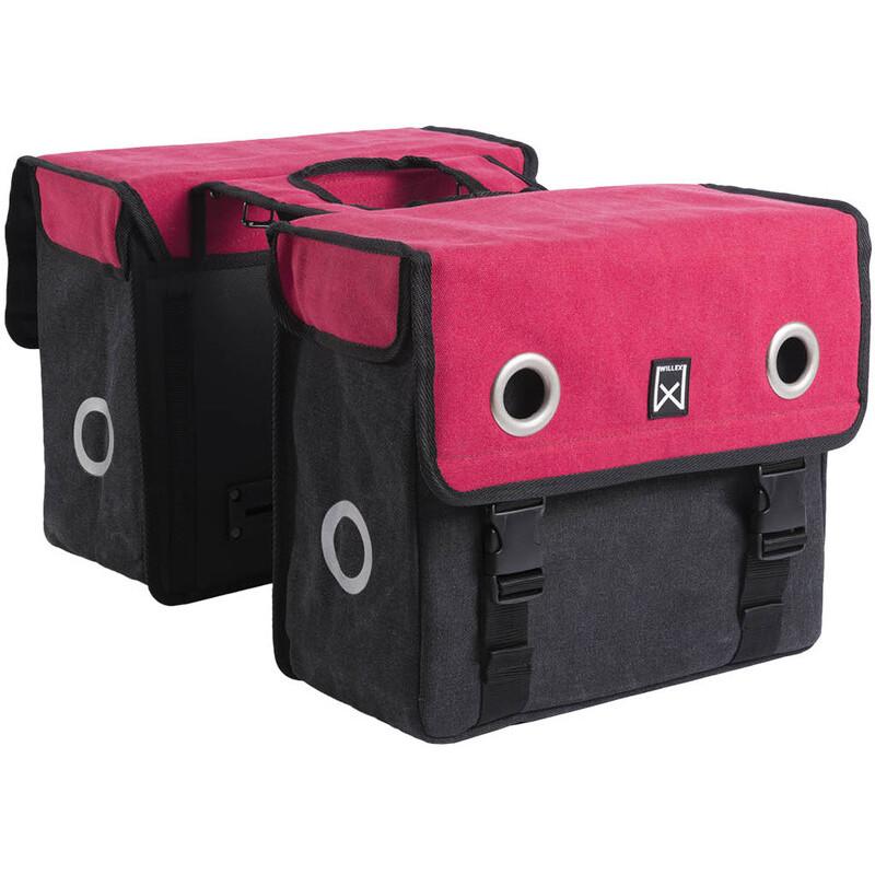 Velo Store - UK Double pannier bag Willex Canvas | Extra 10% off with Subscription, Postage £16.79 to UK Fedex.