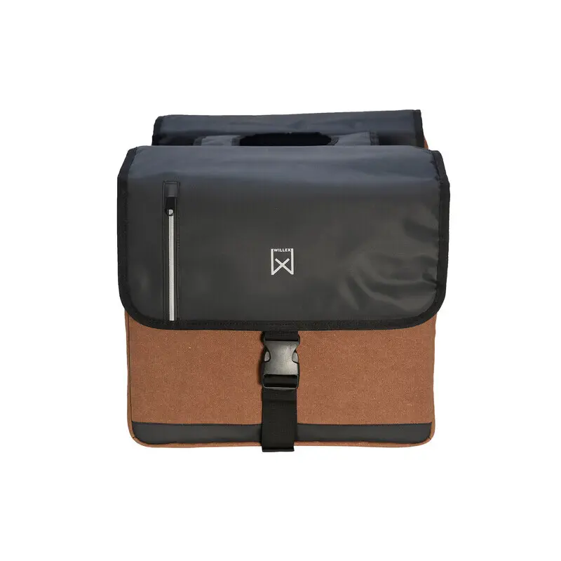 Velo Store - UK Double pannier bag Willex Business | Extra 10% off with Subscription, Postage £16.79 to UK Fedex.