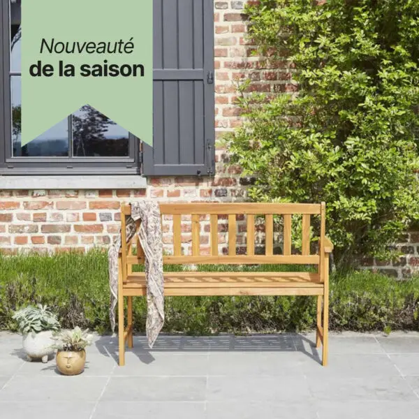 3662251003970 - Gartenbank aus massivem Akazienholz Sunna