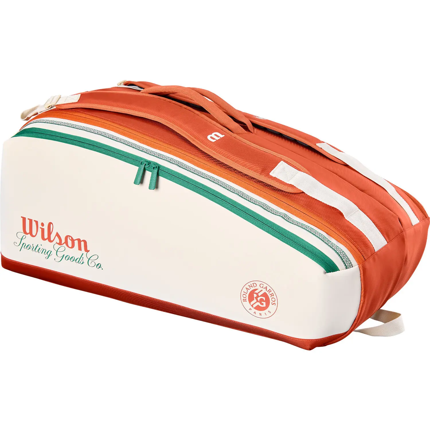 Wilson Vert Borsa Per Racchette Da Tennis Roland Garros 2026