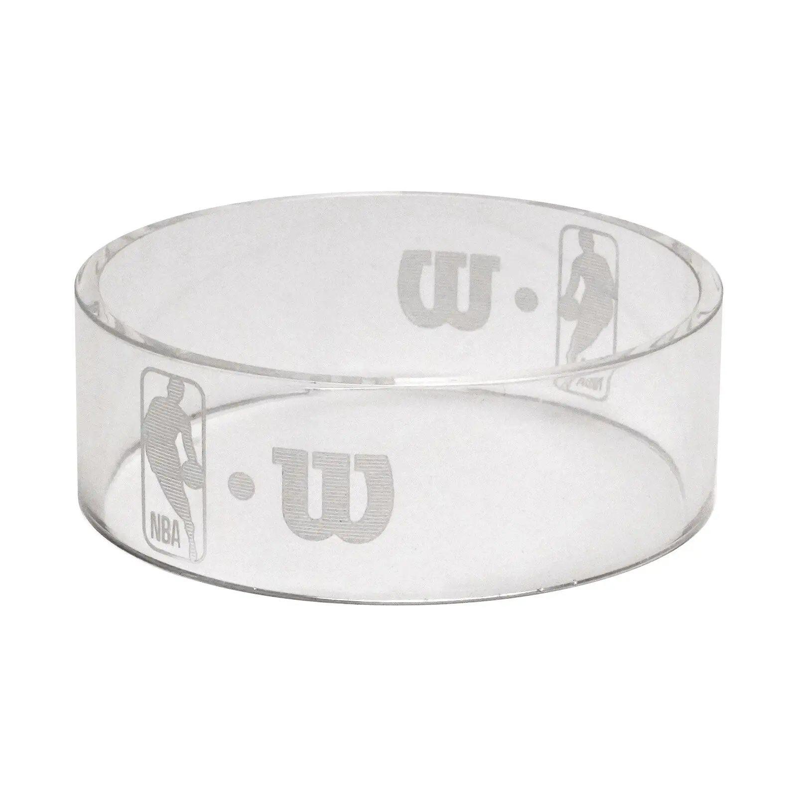 Wilson Support de ballon NBA, Blanc, Taille TU