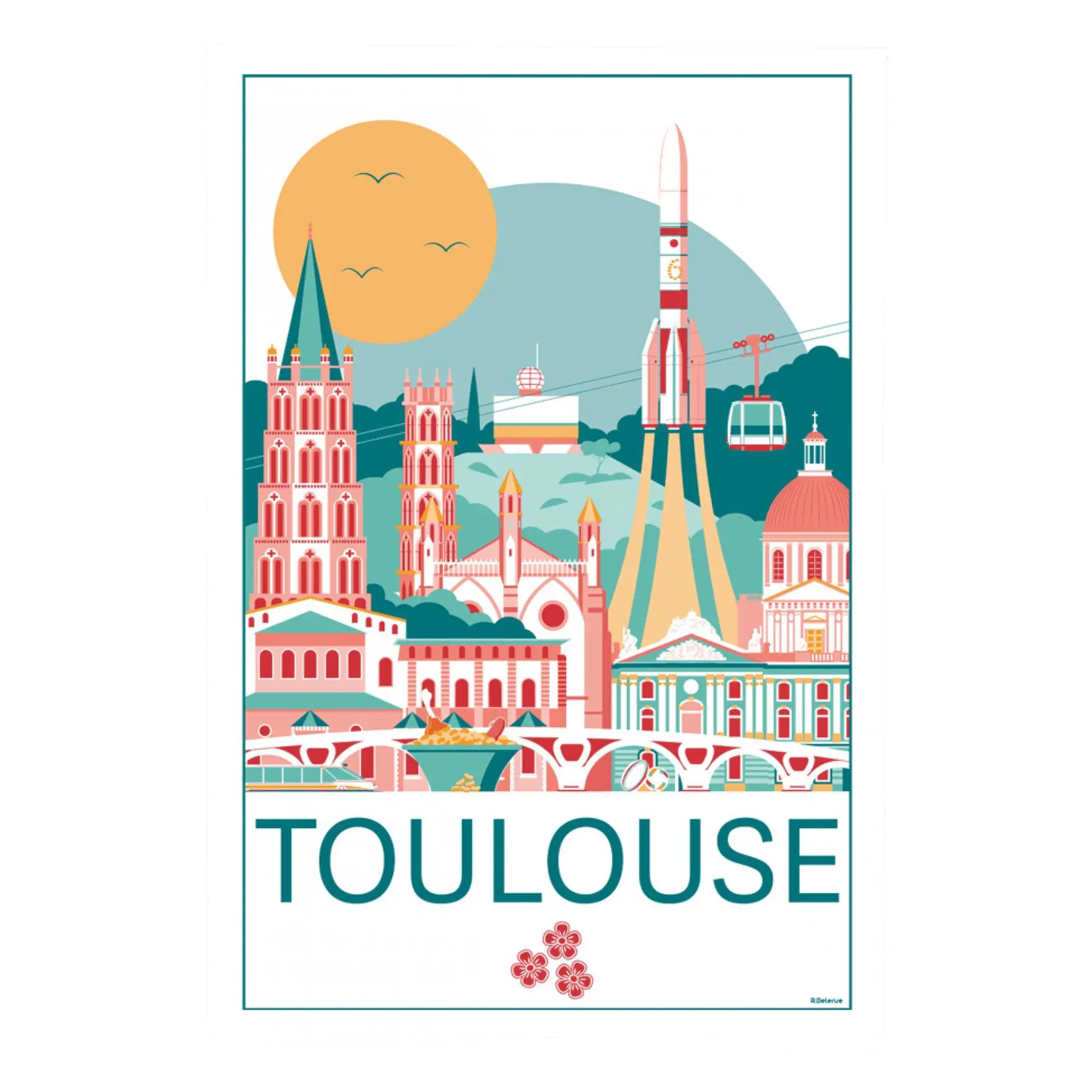 Torchon Winkler Toulouse