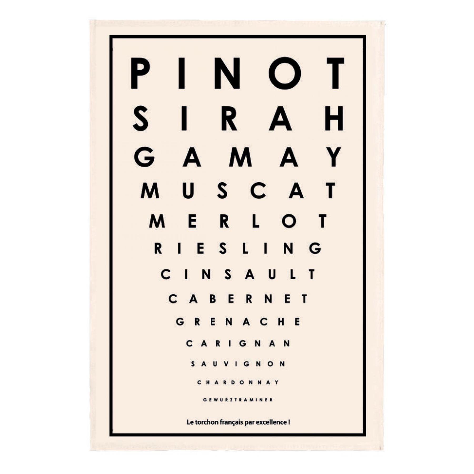 3210801785007 - Geschirrtuch test francais Cepages