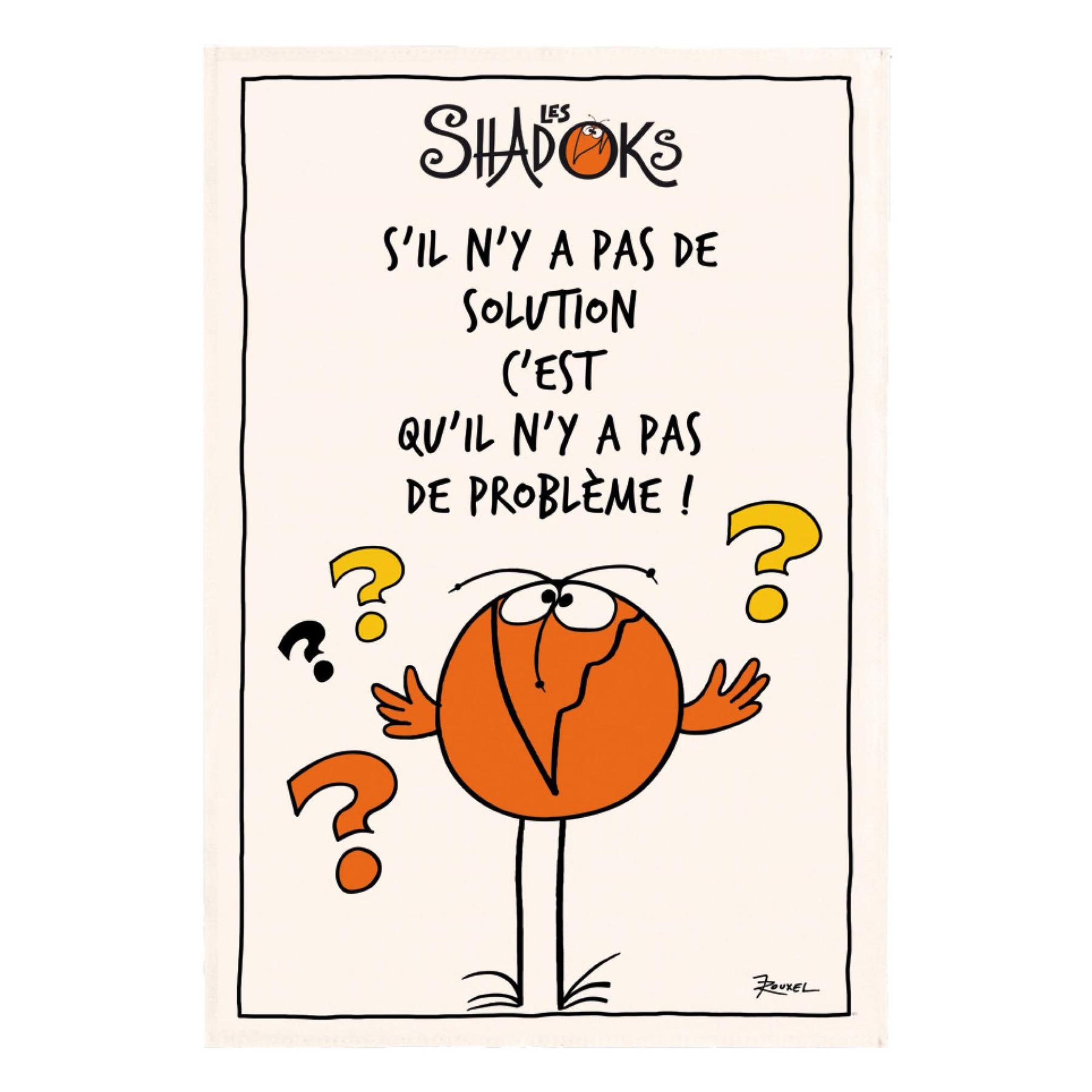 3210801831018 - Geschirrtuch Shadok Sans solution