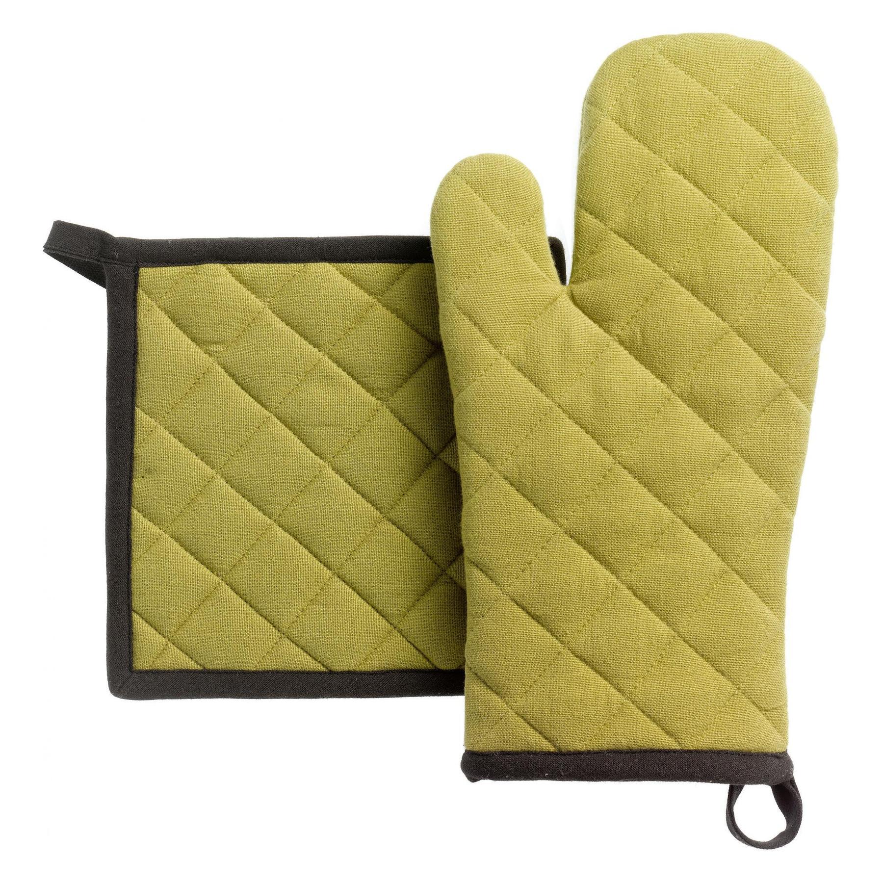 3210801972018 - Recyceltes Kochhandschuh- und Topfhandschuhset Grace Winkler