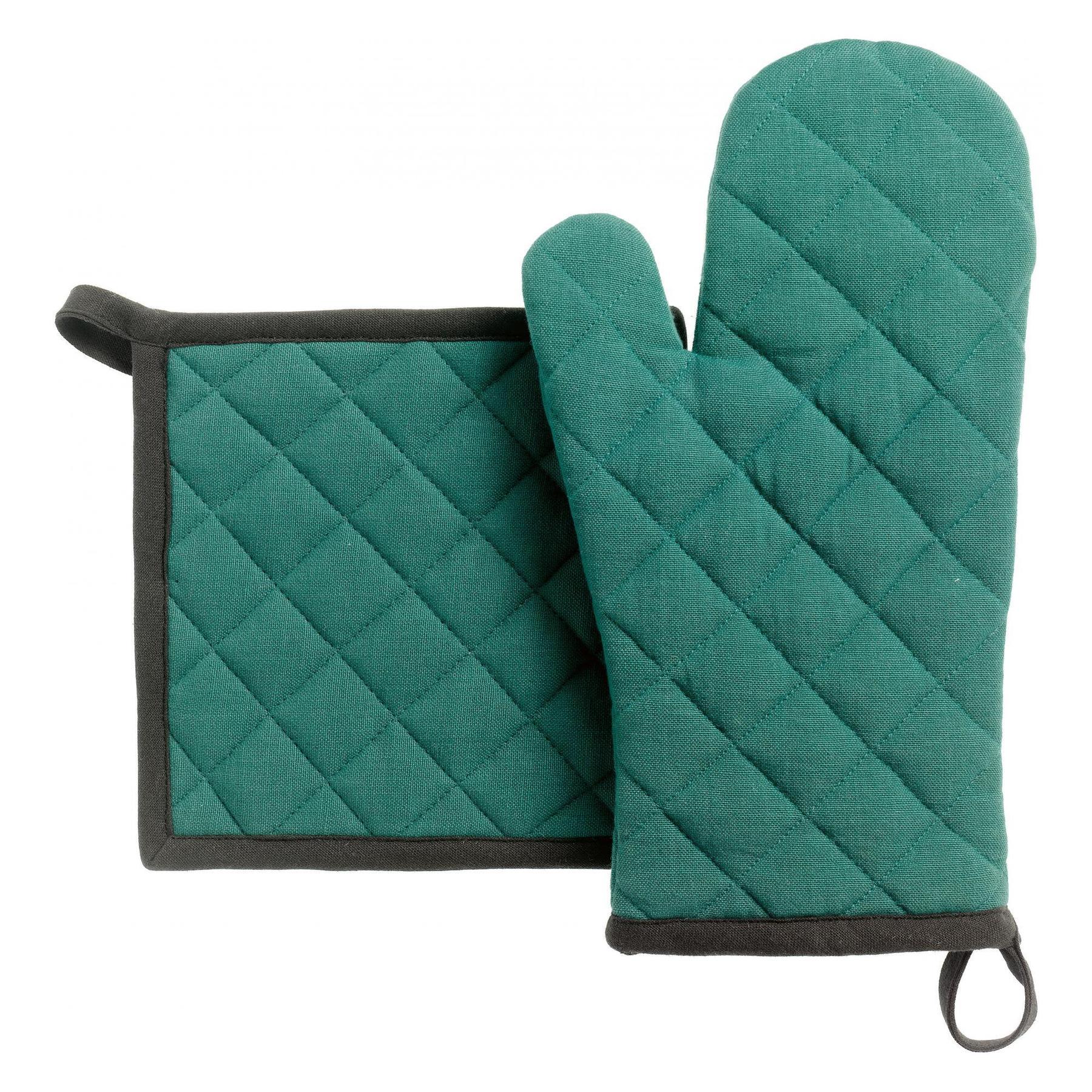 3210801972056 - Recyceltes Kochhandschuh- und Topfhandschuhset Grace Winkler