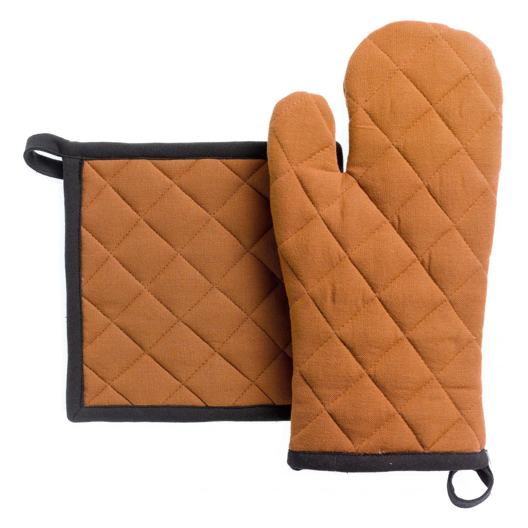 3210801972032 - Recyceltes Kochhandschuh- und Topfhandschuhset Grace Winkler