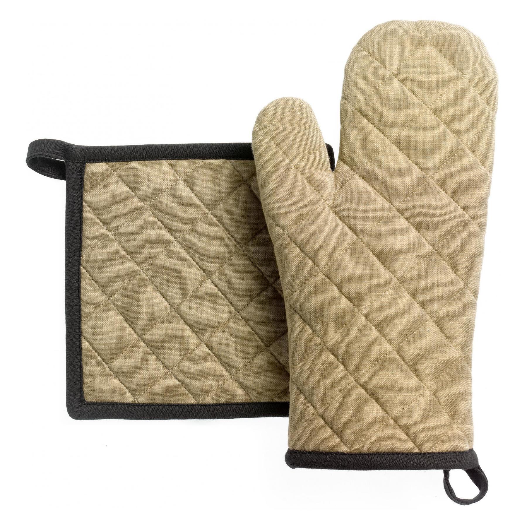 3210801972049 - Recyceltes Kochhandschuh- und Topfhandschuhset Grace Winkler