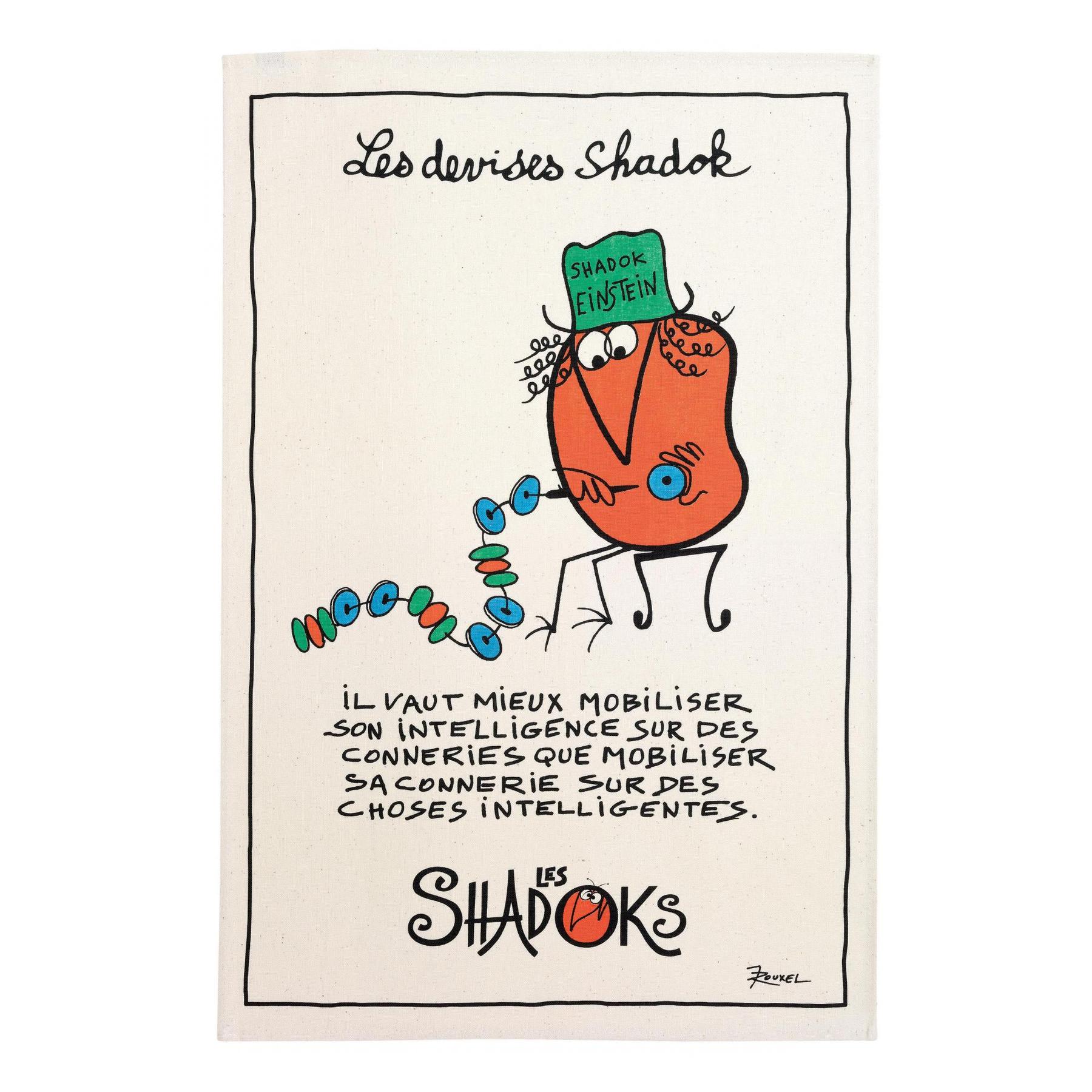 3210802027007 - Geschirrtuch - einstein Shadoks