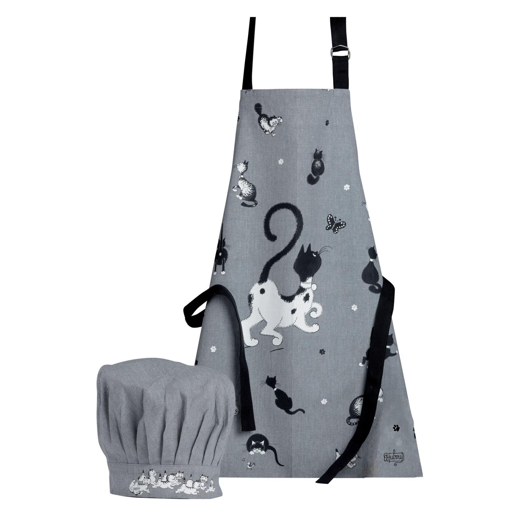 3210802213004 - Set aus Kochschürze und Kochmütze für Kinder Dubout