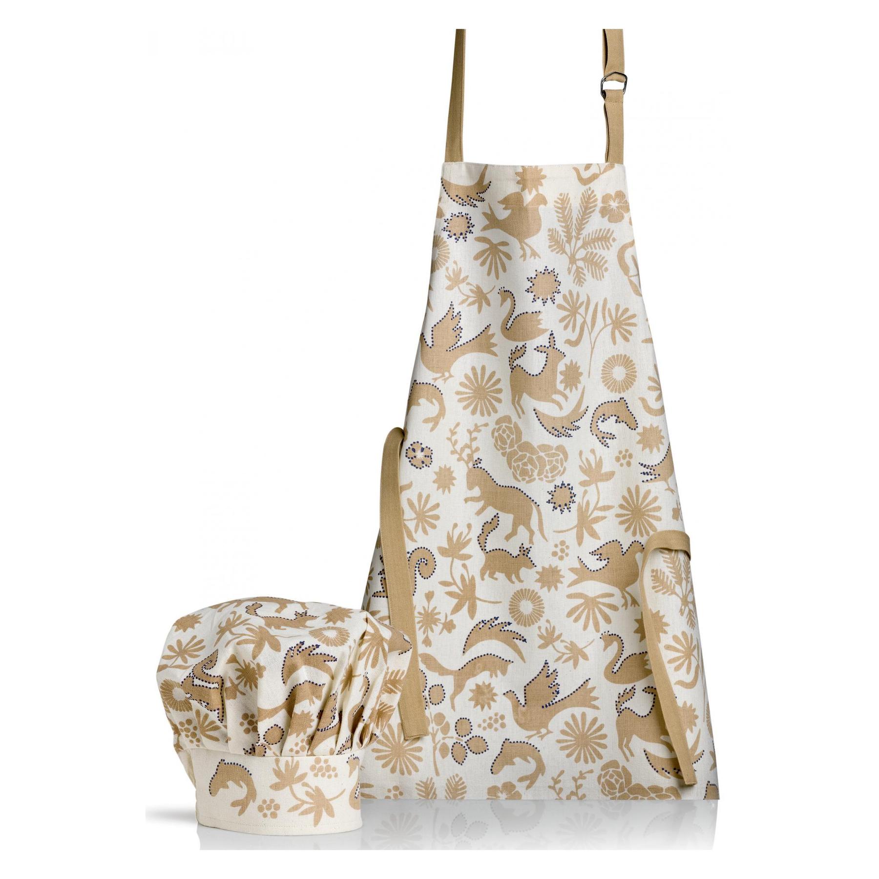 3210802426008 - Set aus Kochschürze und Kochmütze für Kinder Bio Pandi