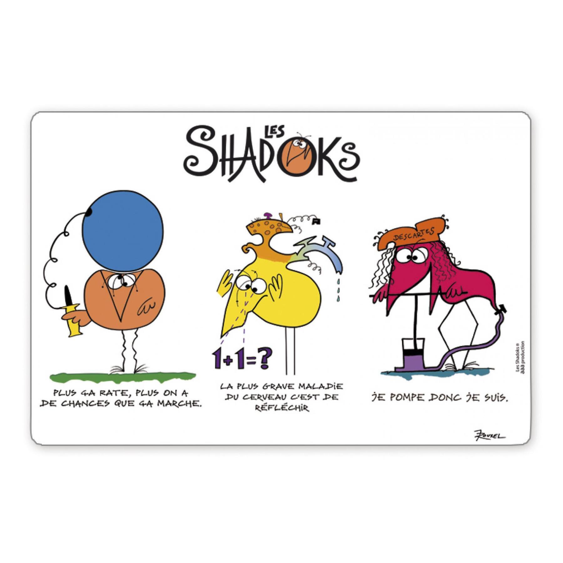 3210805177006 - Tischset 3 Währungen Shadoks