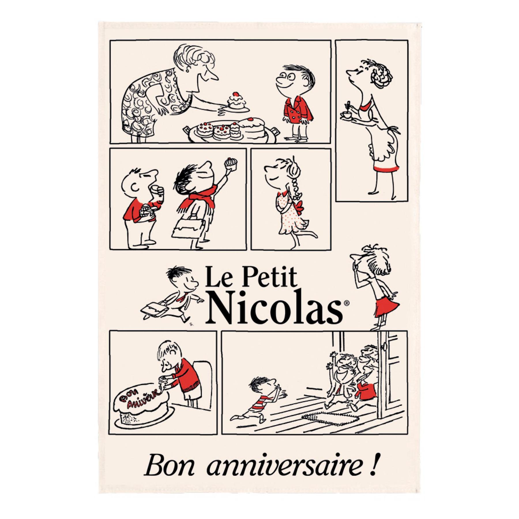 3210808324001 - Geschirrtuch - petit nicolas lanniversaire Winkler