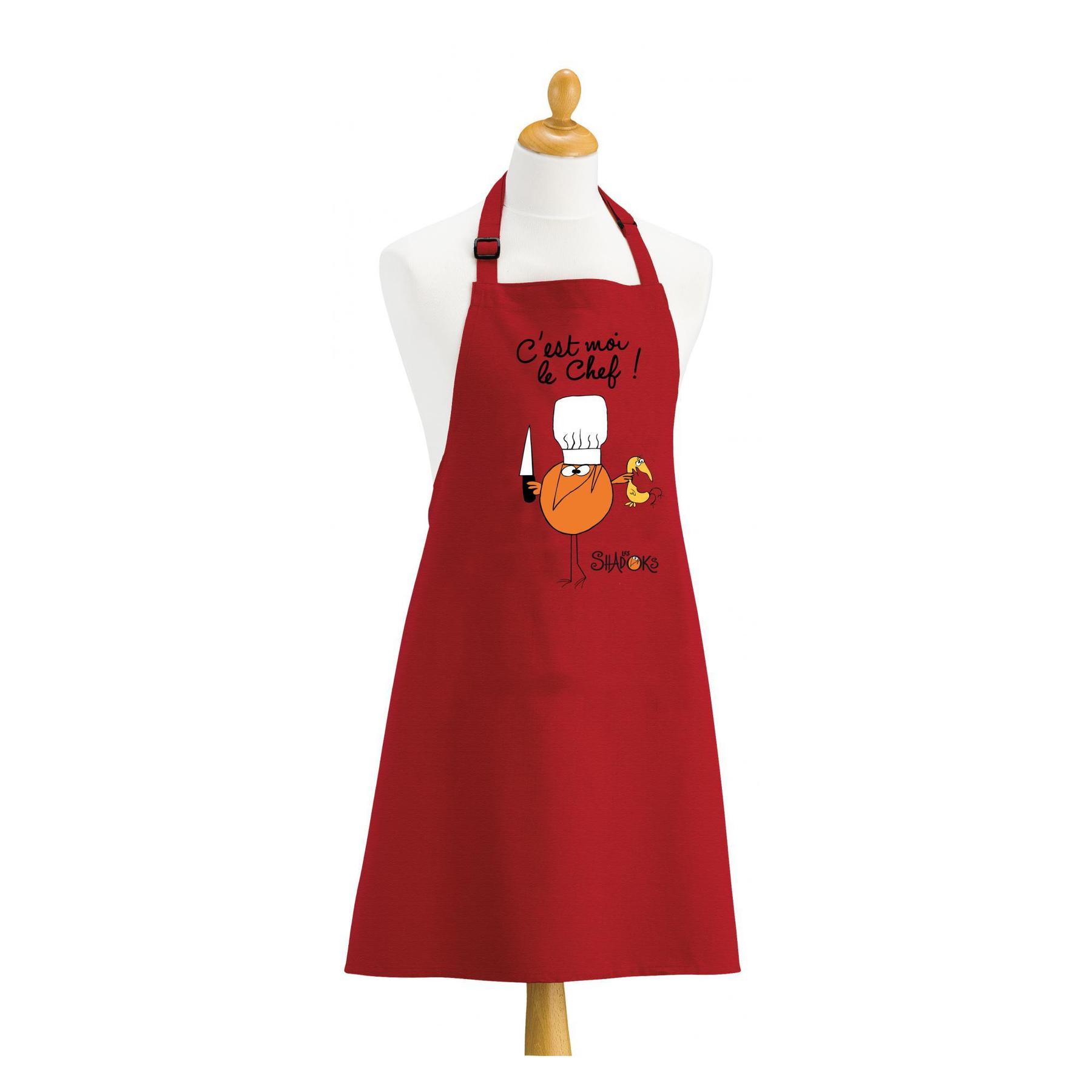 3210808652029 - Schürze cest moi le chef recycelt Shadoks