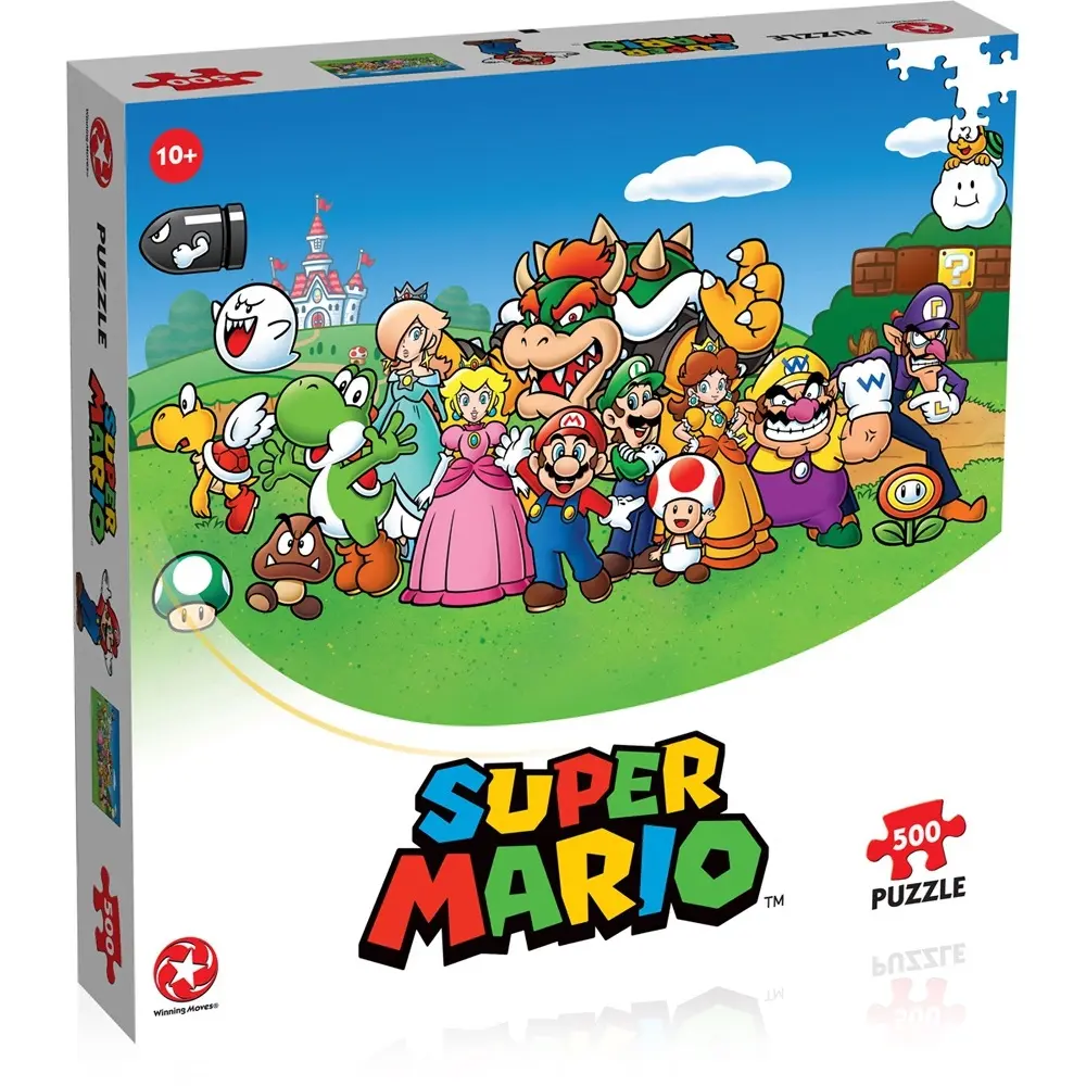 Puzzle 500 Teile Super Mario+friends Winning Moves
