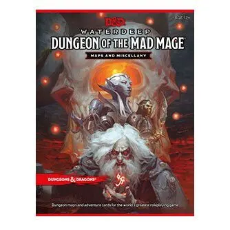 9780786966653 - Abenteuerheft Wizards of the Coast Dungeons & Dragons RPG Waterdeep Dungeon of the Mad Mage - Maps & Miscellany