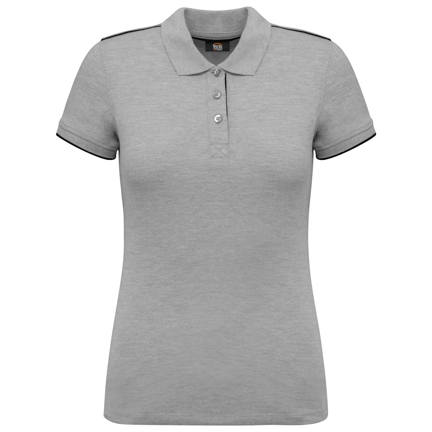 Kontrast Polo Damen WK. Designed To Work Day To Day