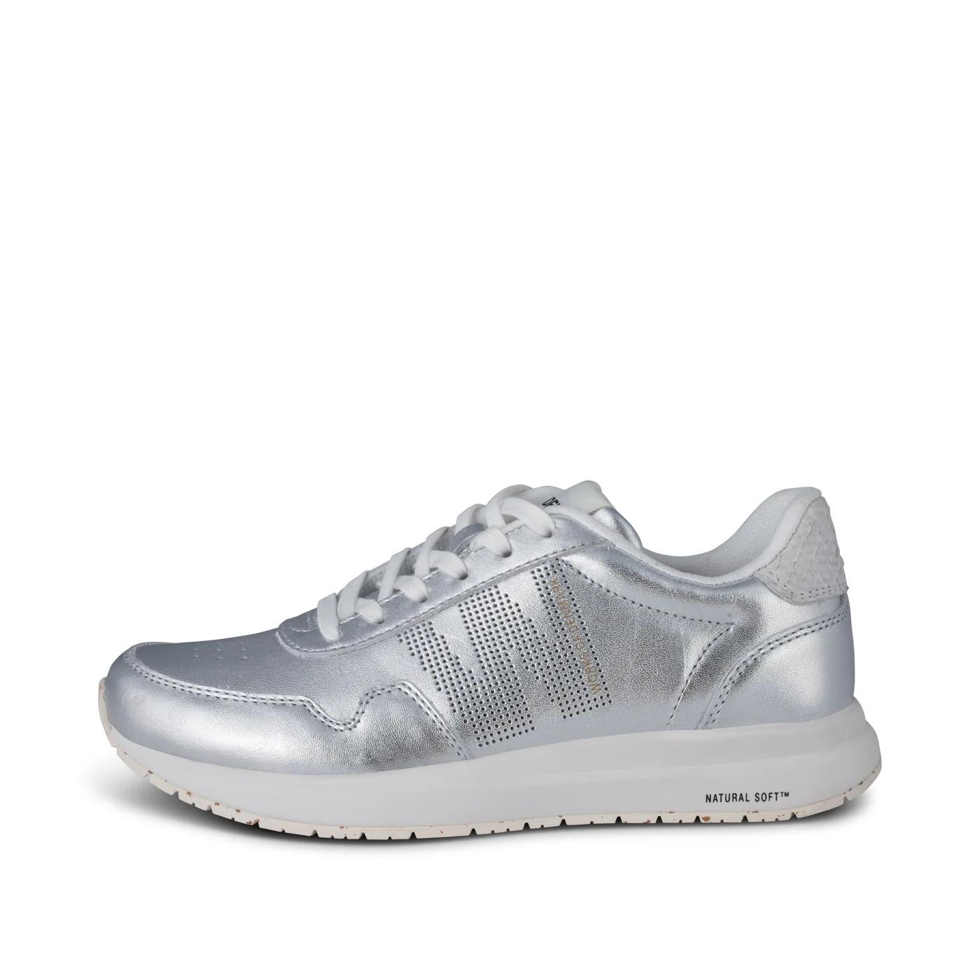 Sneakers da donna  Nora Natural Soft Metallic