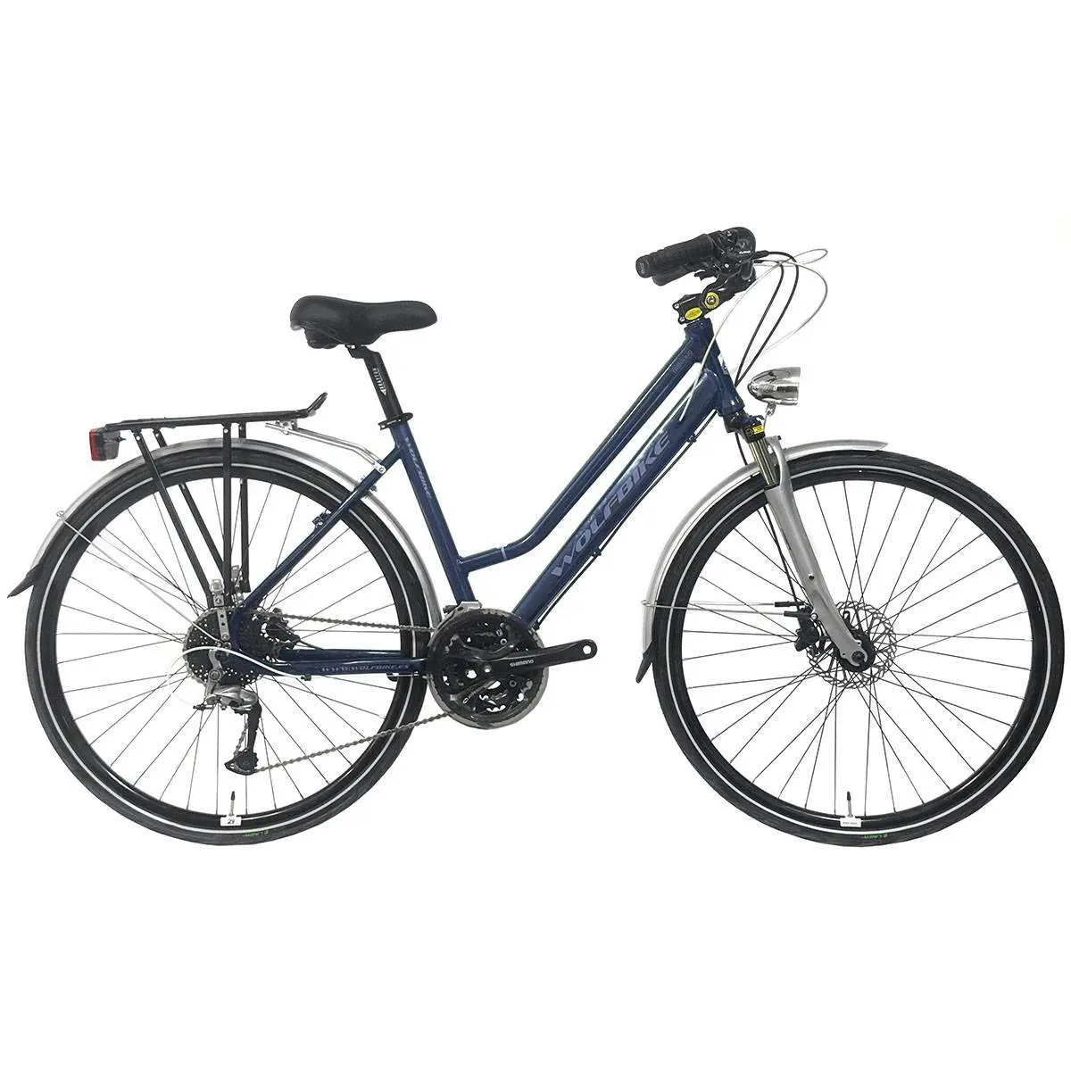 Stadtfahrrad Damen Wolfbike Trekking S700 Lady