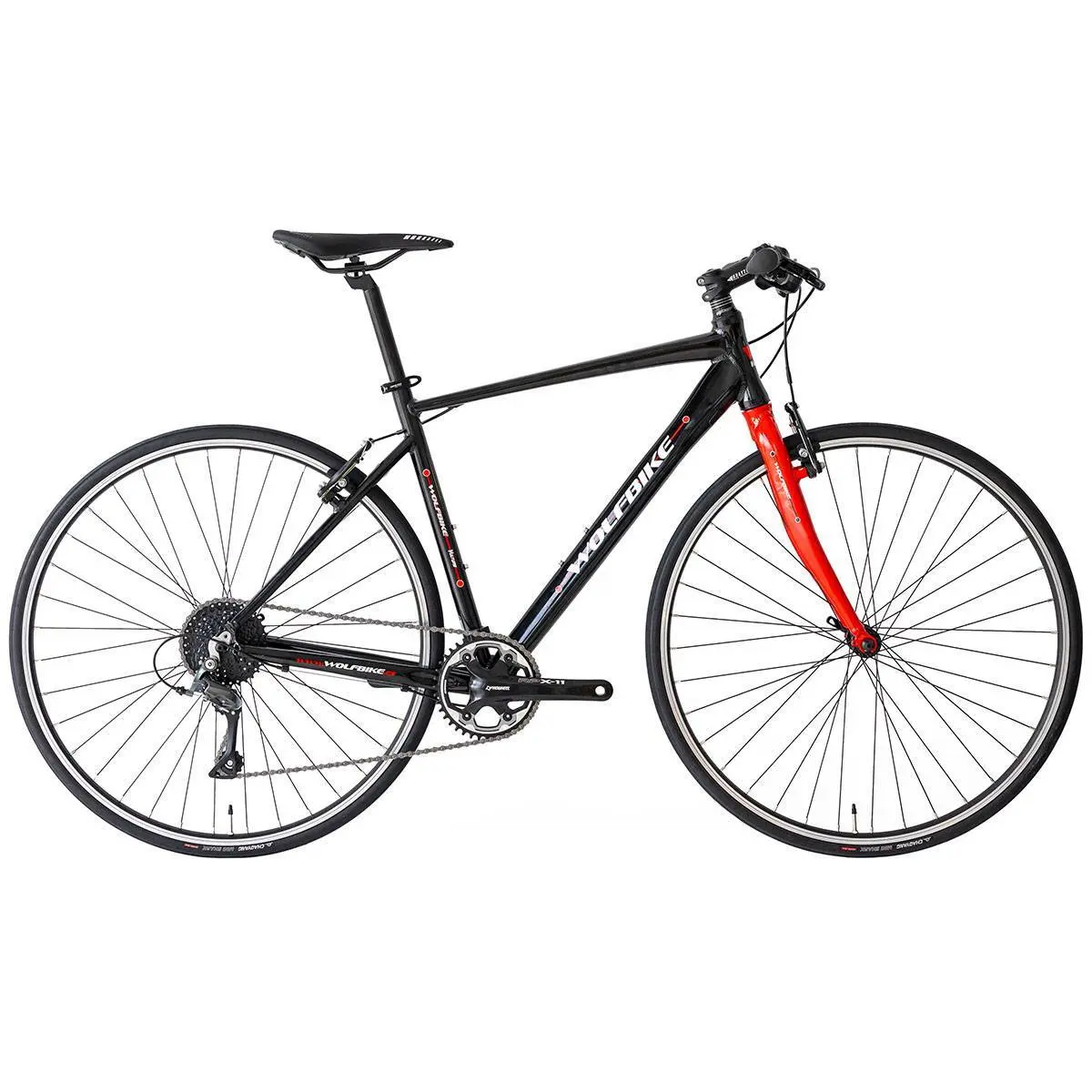 Rennrad Wolfbike Vulture R2 manillar plano 8v - Shimano Claris R2000