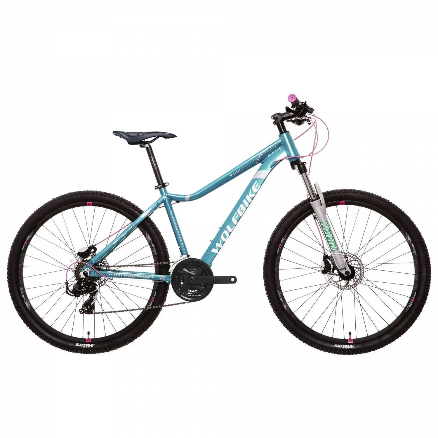 Image of Kinder-Elektro-Mountainbike Wolfbike Diva 27