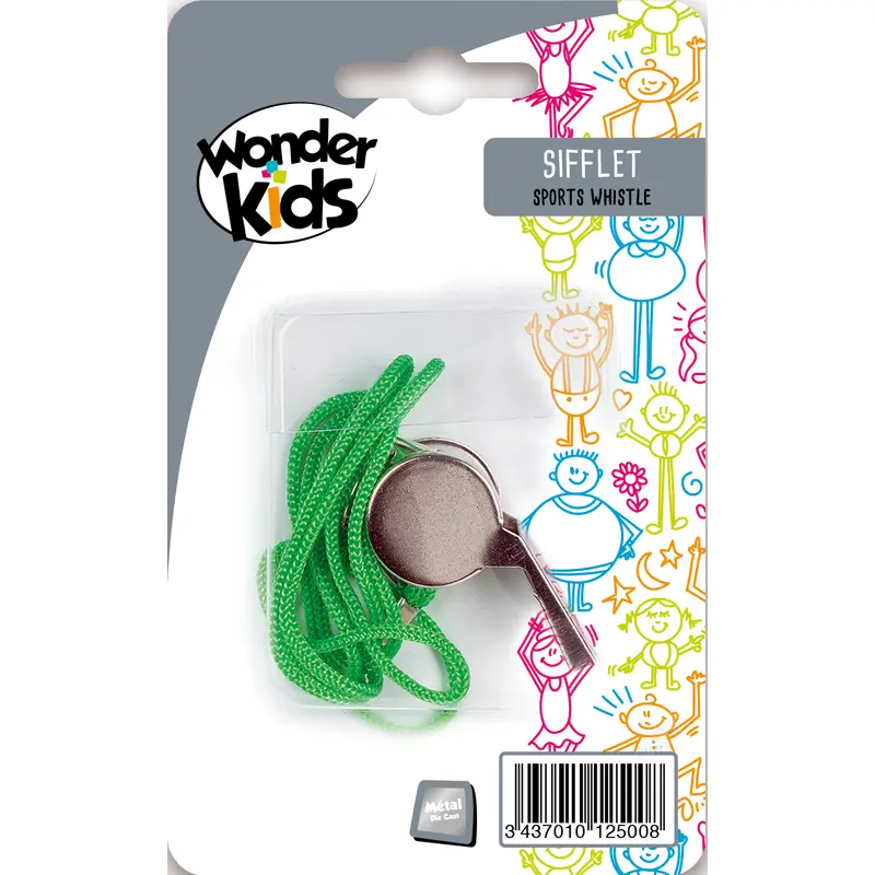 3437010125008 - Metall Pfeife Wonderkids