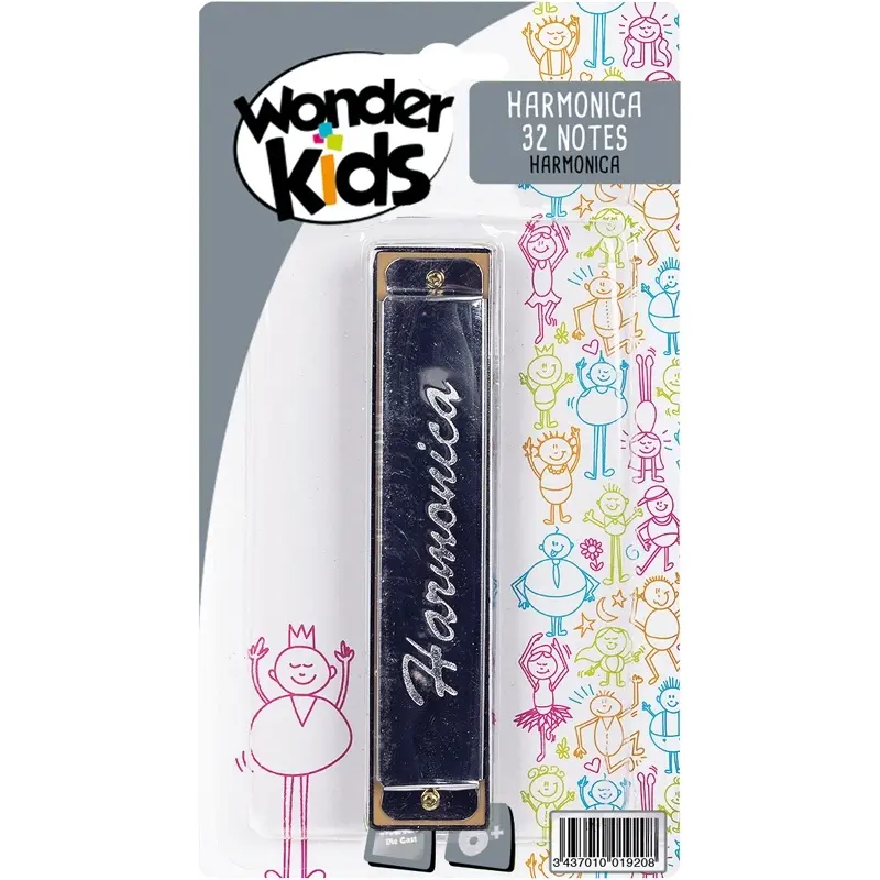 3437010019208 - Bildungsspielzeug Metall-Harmonika 32 Noten Wonderkids