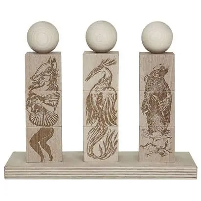 Naturspielzeug Stapelspiel Wooden Story Dreamland - Montessori