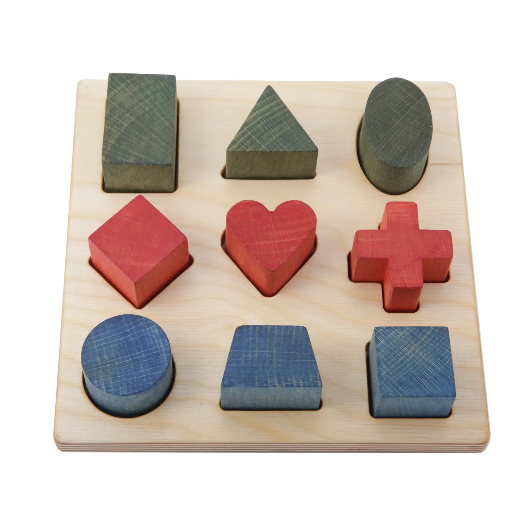 Regenbogen-Puzzle-Board Wooden Story