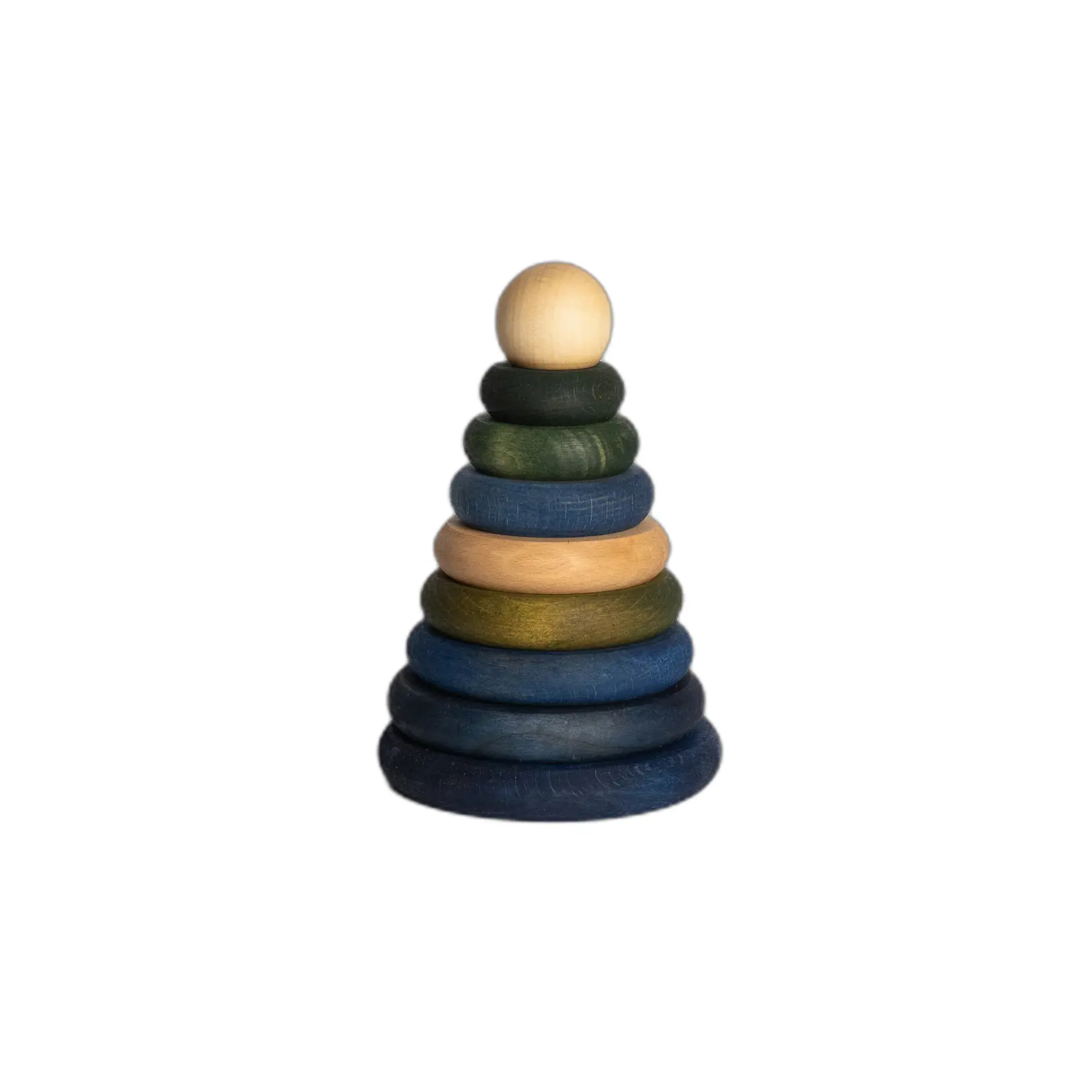 Runde Pyramide Spielzeug Wooden Story Montessori