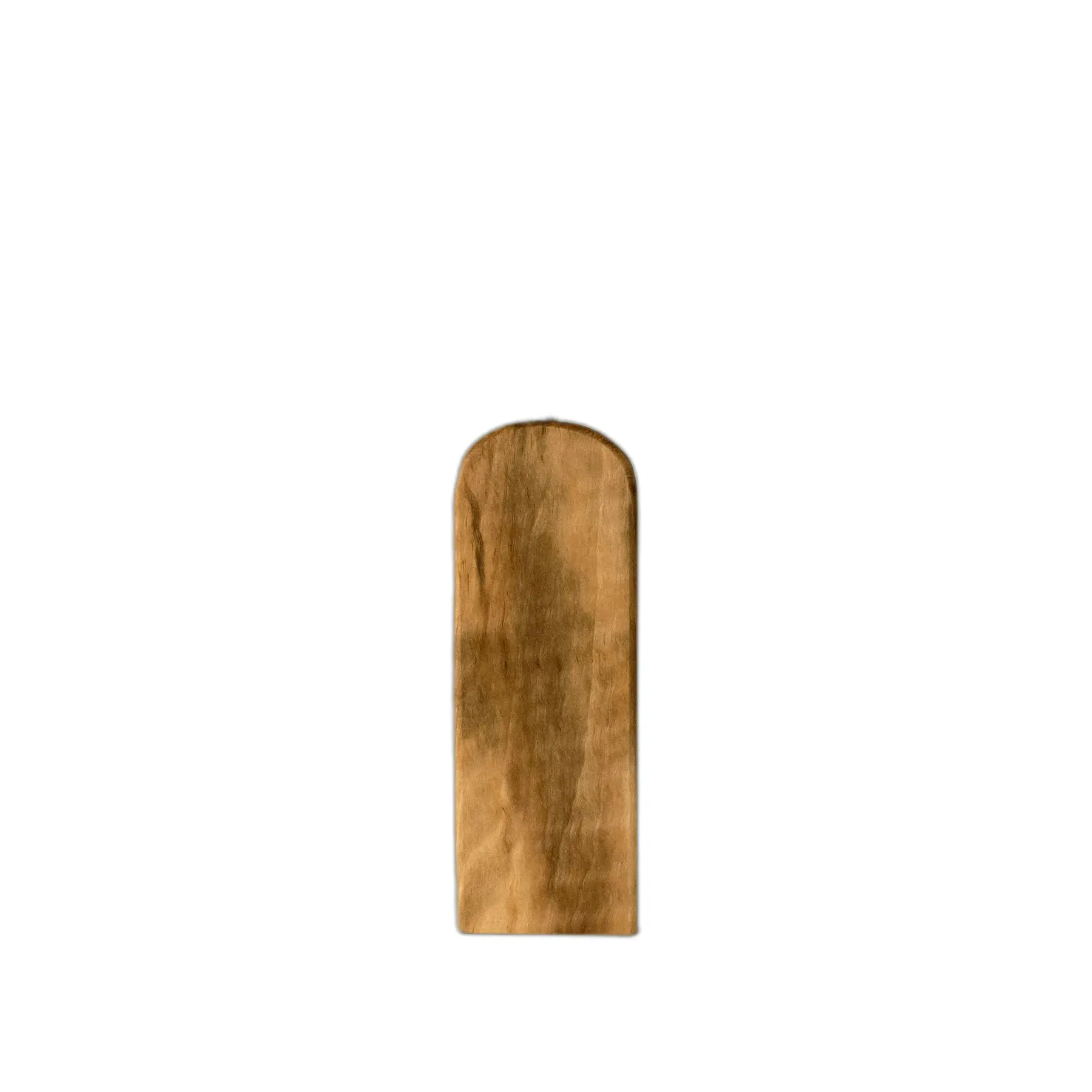 Vase und Holzblumenständer Nr. 02 mit Glas Wooden Story