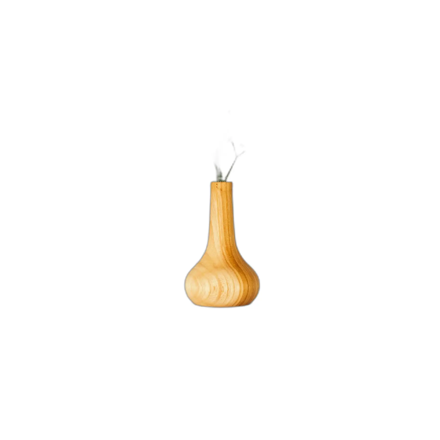 Vase für Blumen Nr. 01 mit Glas Wooden Story
