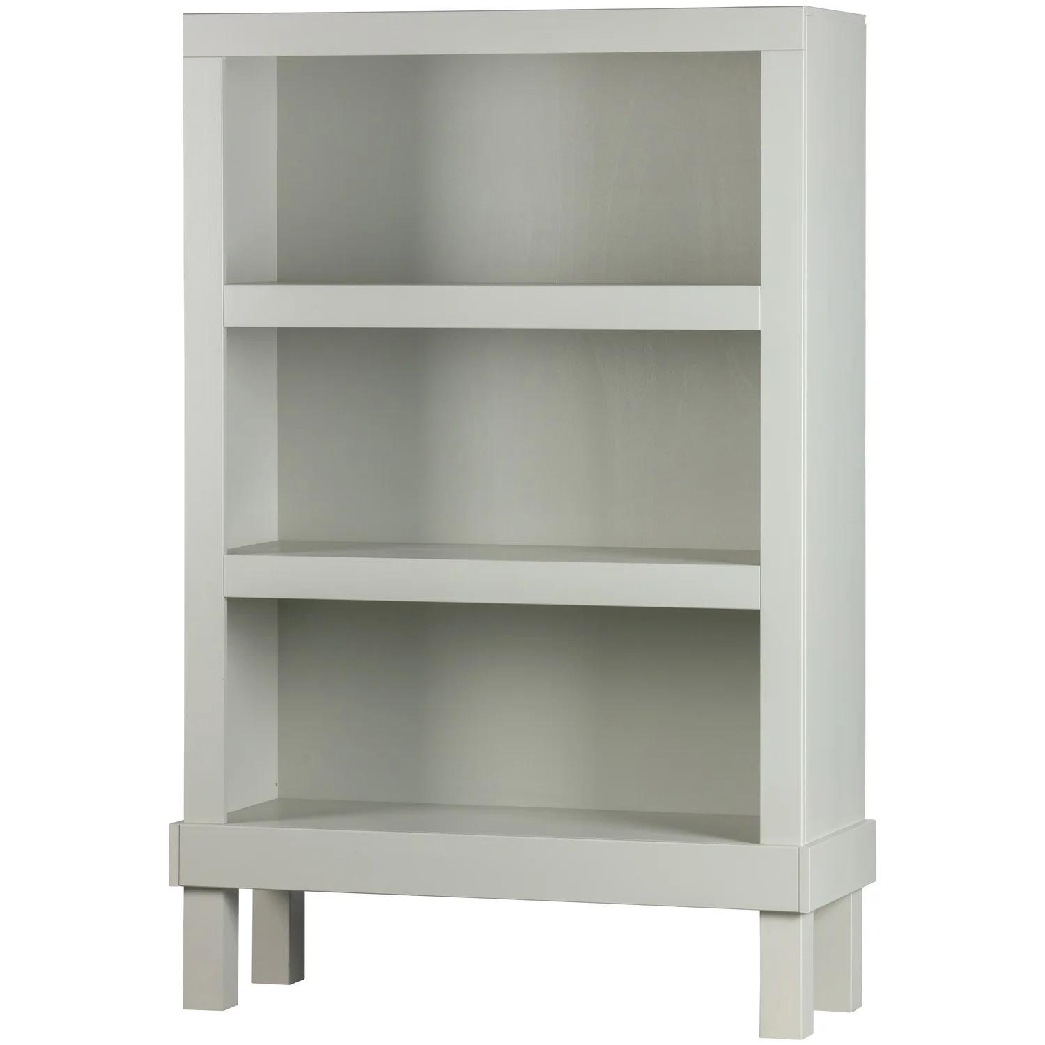 8714713124282 - Regal WOOOD Bonk weiß B107cm H160cm T39cm FSC-zertifizierter Holzwerkstoff Regale Bücherregal Standregal ausgestattet mit drei Regalen Breite 107 cm