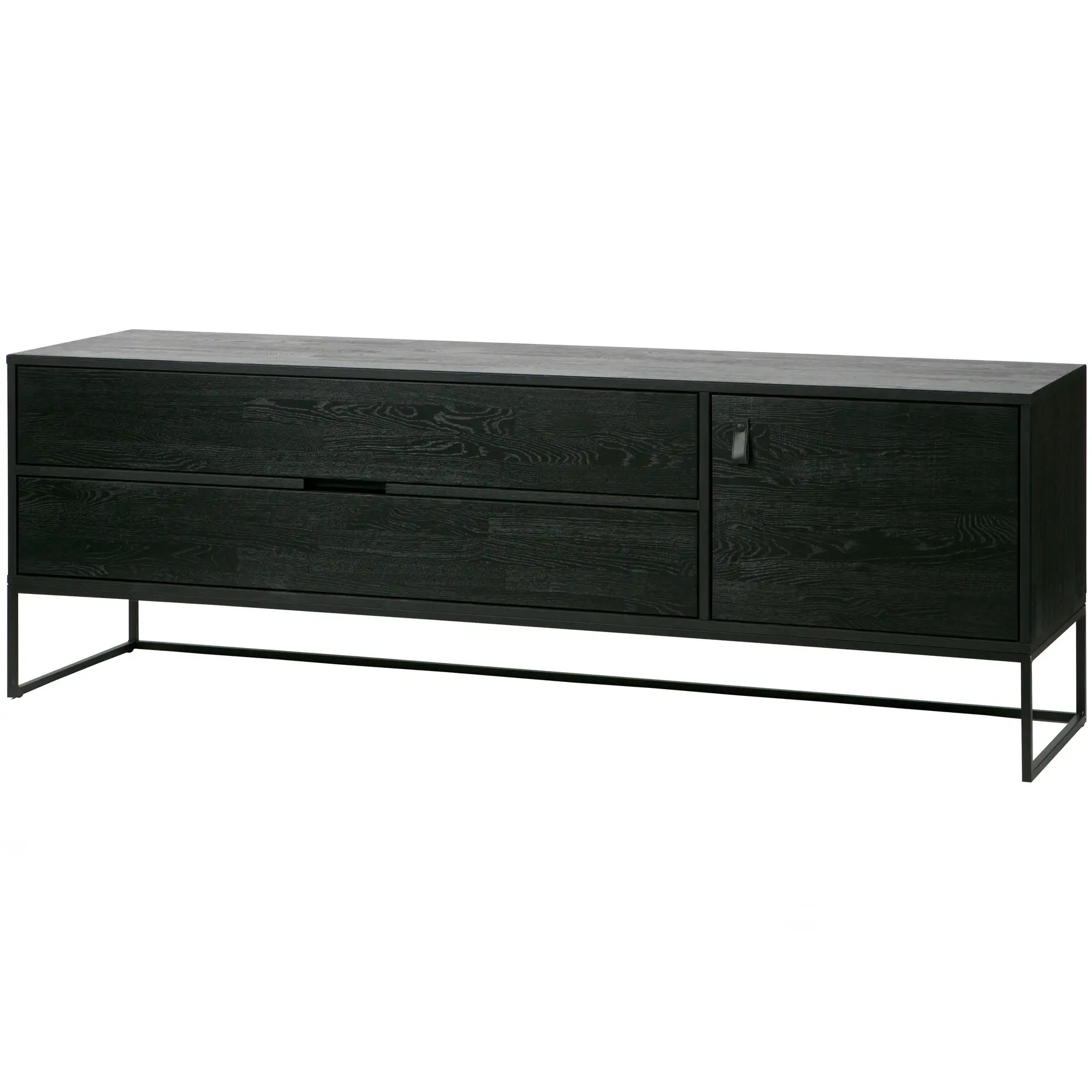 8714713077861 - TV-Schrank WOOOD Silas Schränke Gr 1 St schwarz TV-Sideboards