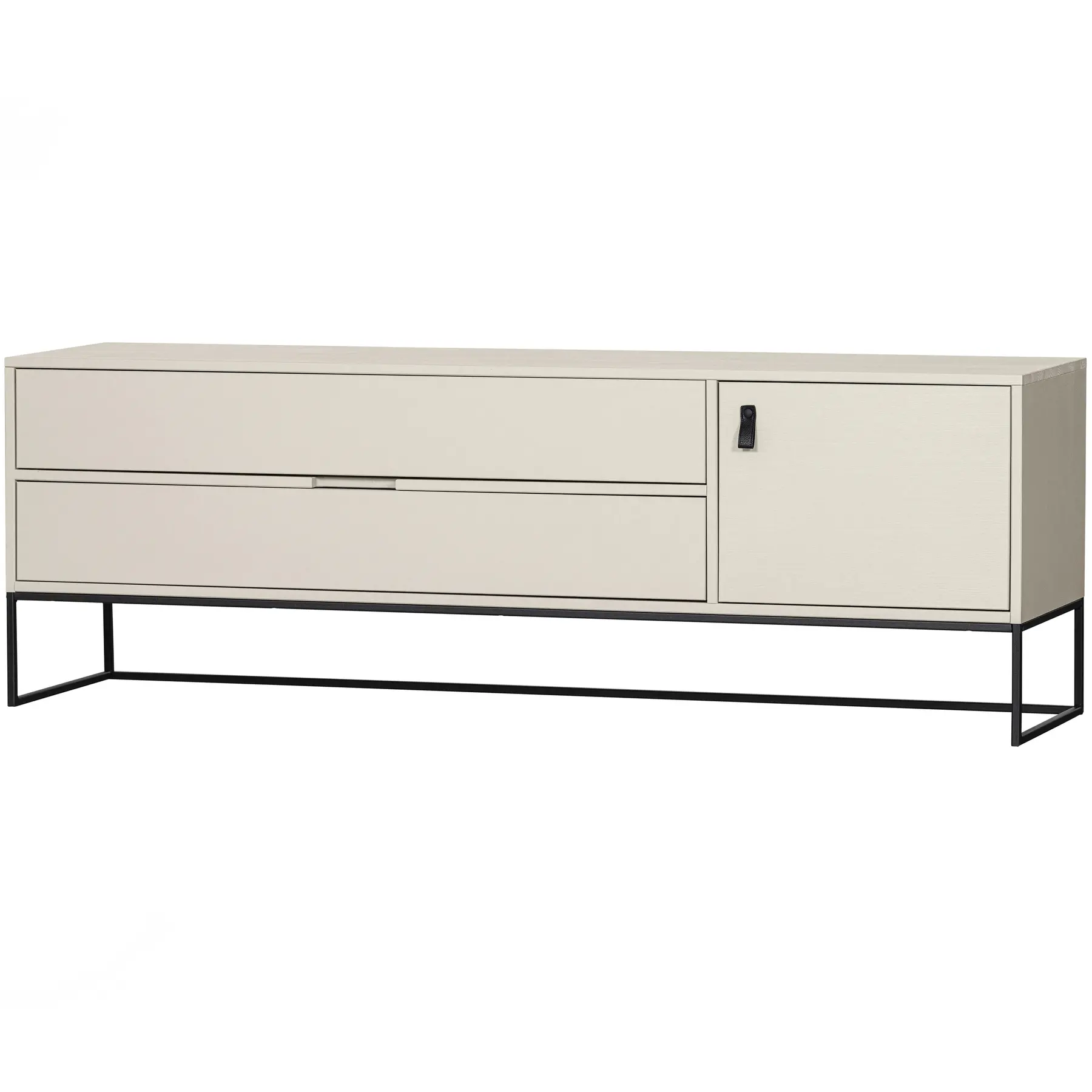 8714713170296 - TV-Schrank WOOOD Silas Tv Meubel 180Cm Grenen Dust Schränke Gr B H T 180 cm x 605 cm x 44 cm weiß TV-Sideboards