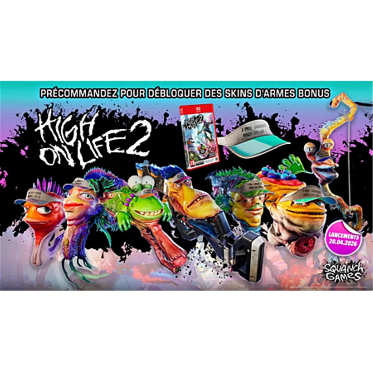 Videogames World Trade and Technologies High on Life 2 - Switch2