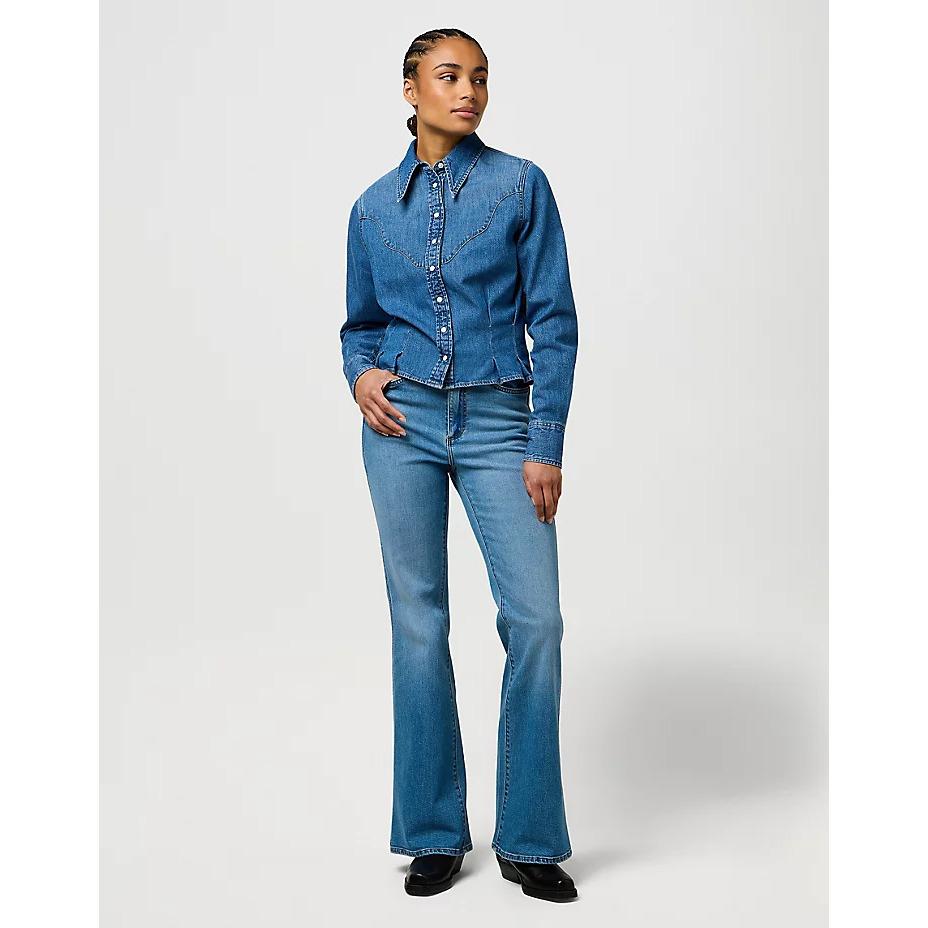 5401139434240 - Damenhemd Peplum